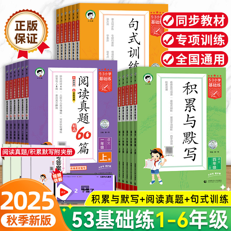 2025版53基础练积累与默写