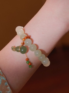 SUMOJEWEL《清欢》新中式淡雅清新原创设计福禄手串