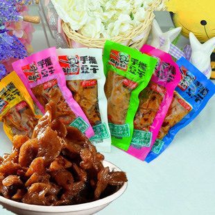 重庆特产扁担老头手撕豆干1000g豆腐豆干制品辣条素肉零食小包装