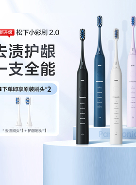 松下电动牙刷软毛成人女男专用便携全自动静音多功能生日礼品DC02