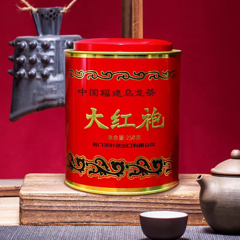 海堤大红袍AT1033红罐福建乌龙茶