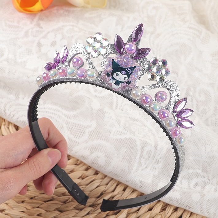 库洛米儿童皇冠卡通发箍