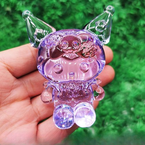 库洛米玩偶透明摆件可爱