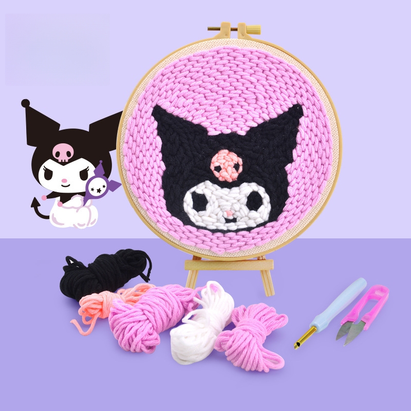 儿童手工戳戳绣diy材料包