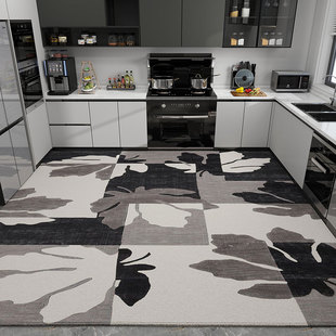 家用长条厨房地垫吸水脚垫地毯全铺垫子耐脏客厅免洗防滑防油防水
