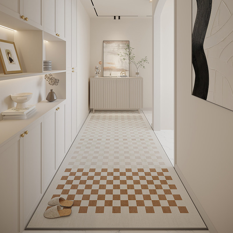 家用地垫2025新款长条脚垫门垫高端入户门楼道走廊地毯过道玄关垫,居家布艺,家用脚垫,淘宝优惠券,粉丝福利购,淘宝优惠卷
