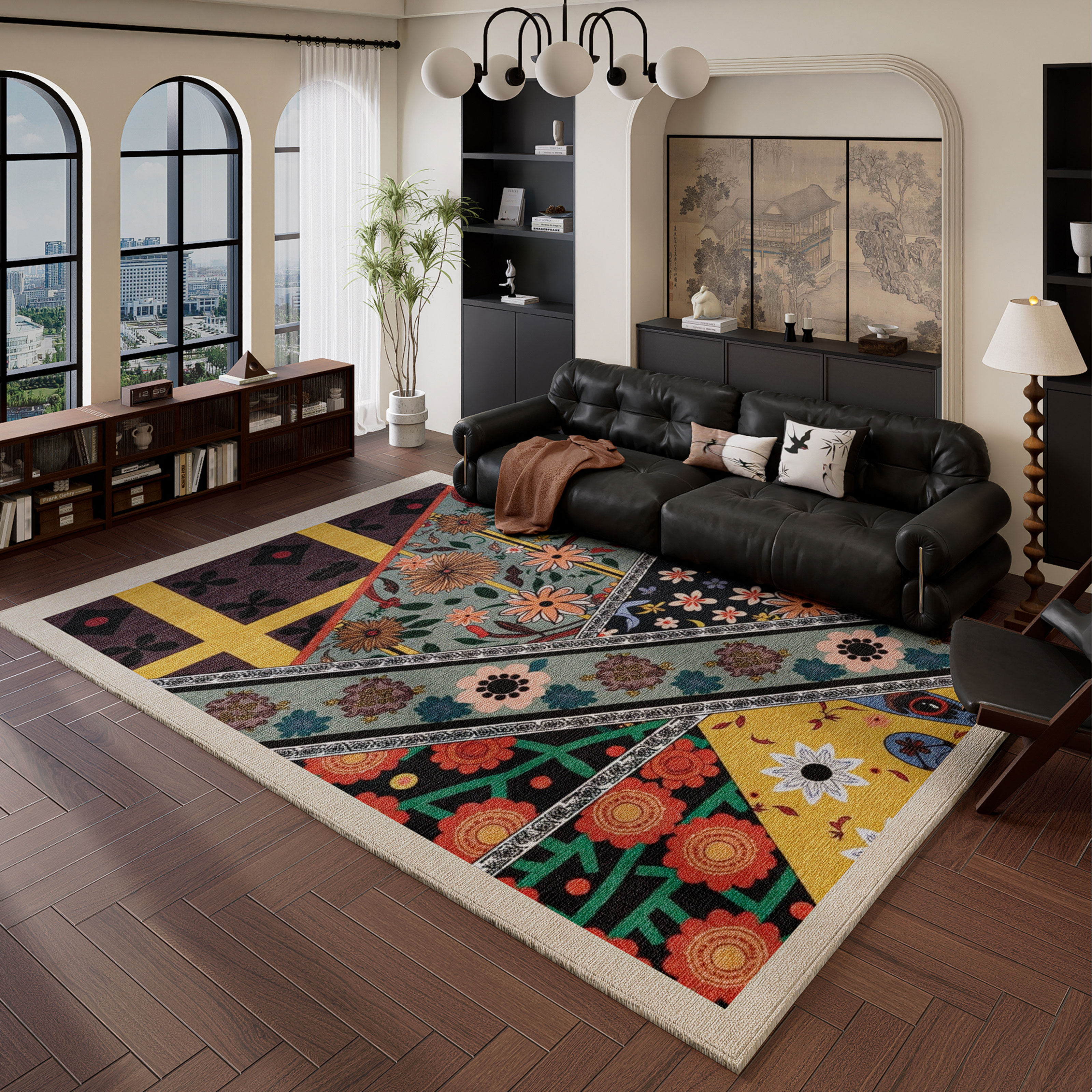 地毯客厅新款轻奢高级感卧室地垫大面积全铺室内防滑垫子床边坐垫,居家布艺,地毯,淘宝优惠券,粉丝福利购,淘宝优惠卷