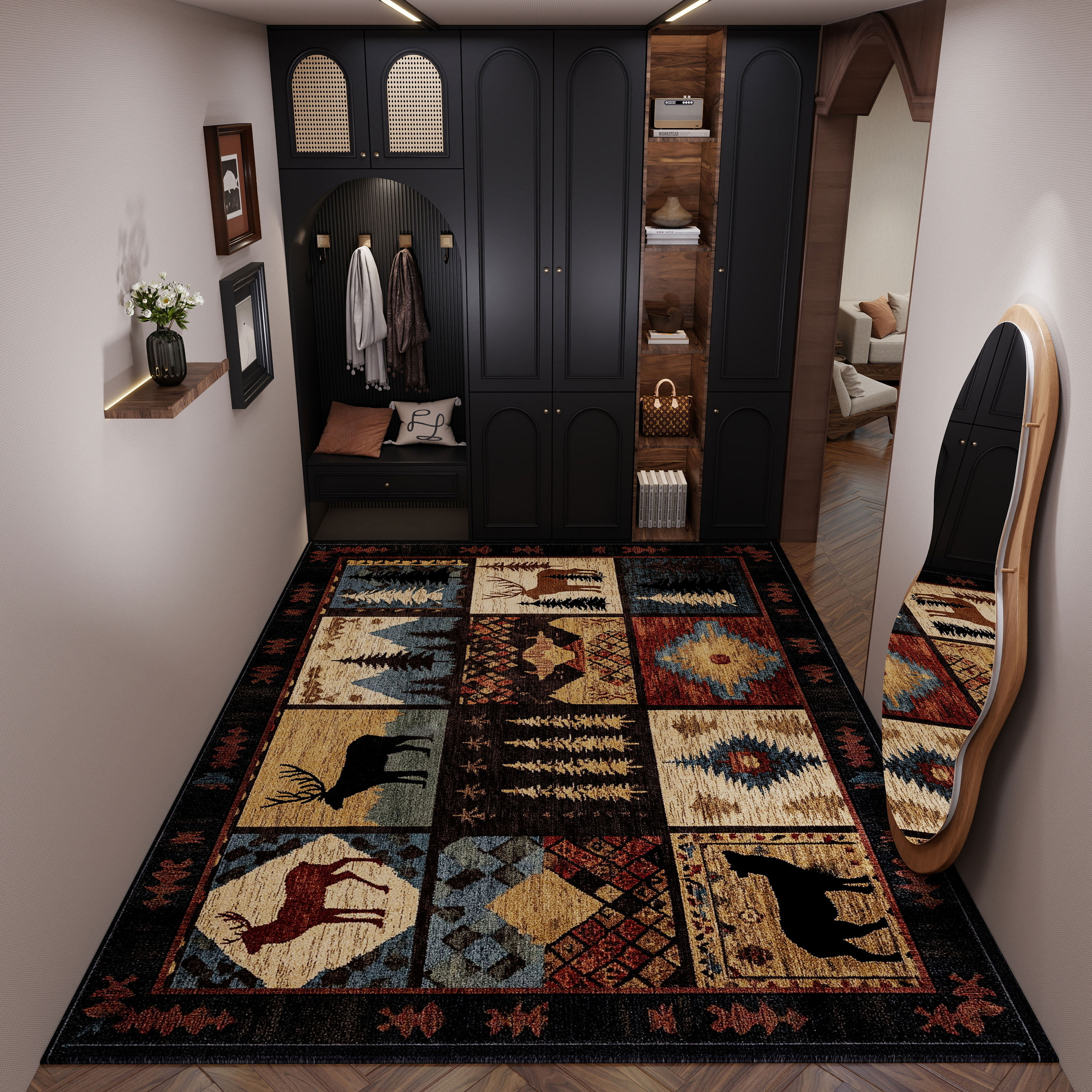 入户门地垫2025新款进门脚垫家用玄关地毯门口防滑耐磨可裁剪垫子,居家布艺,入户地垫,淘宝优惠券,粉丝福利购,淘宝优惠卷