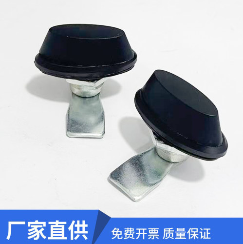 MS414转舌锁配电箱锁电柜门锁旋转手柄锁MS406塑料锁机箱锁