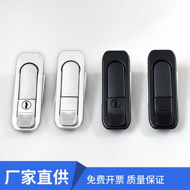 电柜锁MS738设备机械门锁具工业可旋转耐用特殊用锁开关柜机械锁