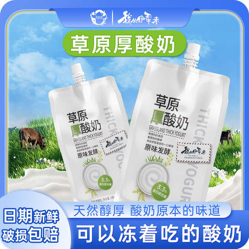 新疆伊牧欣伊犁老酸奶草原厚酸奶