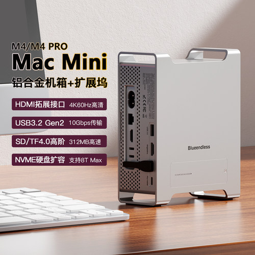 BlueendlessMacmini机箱扩展坞