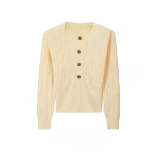 辰一铭毛衣工厂店韩系套头毛衣女秋冬内搭松弛感修身显瘦打底上衣