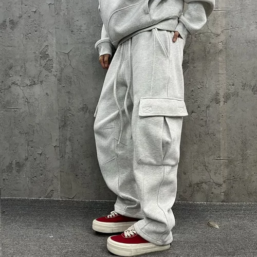 尹小鸡尹小鸡冬季保暖加绒卫裤