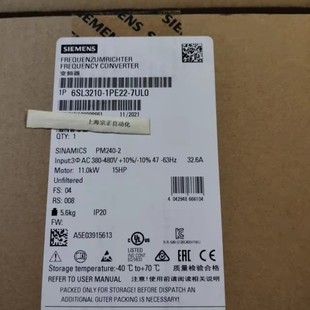 議價 SINAMICS 8UL0 SIEMENS 1PC22 功率模塊 5.5KW 6SL3210