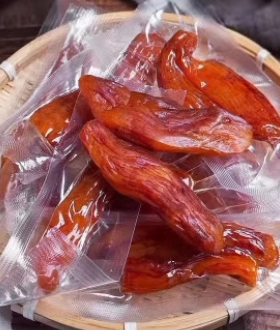 农家自制带皮软糯倒蒸红薯干独立装带皮香薯干散装地瓜干番薯干