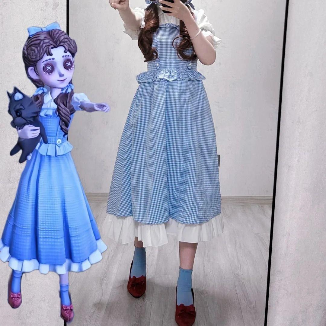 第五人格cos服小女孩桃