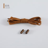 Lazy person's shoelace buckle, no need to tie elastic elastic, men's matte buckle shoelace, women's style, children's no need to tie elastic free shoelace thumbnail 3