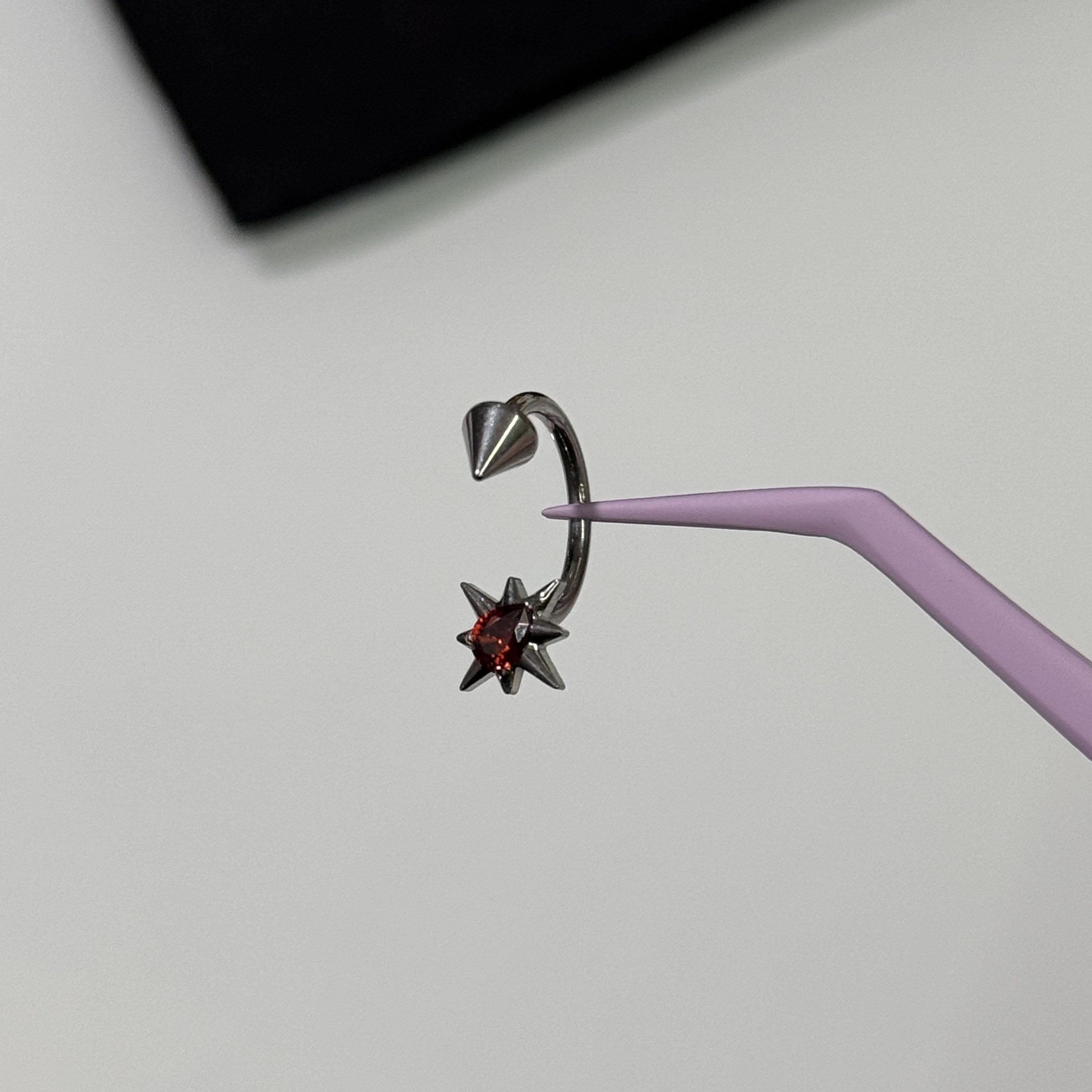 唇环钛合金马蹄环耳骨环耳环M0.9牙口内螺旋CZQY 10053,饰品/流行首饰/时尚饰品新,唇环/唇钉,淘宝优惠券,粉丝福利购,淘宝优惠卷