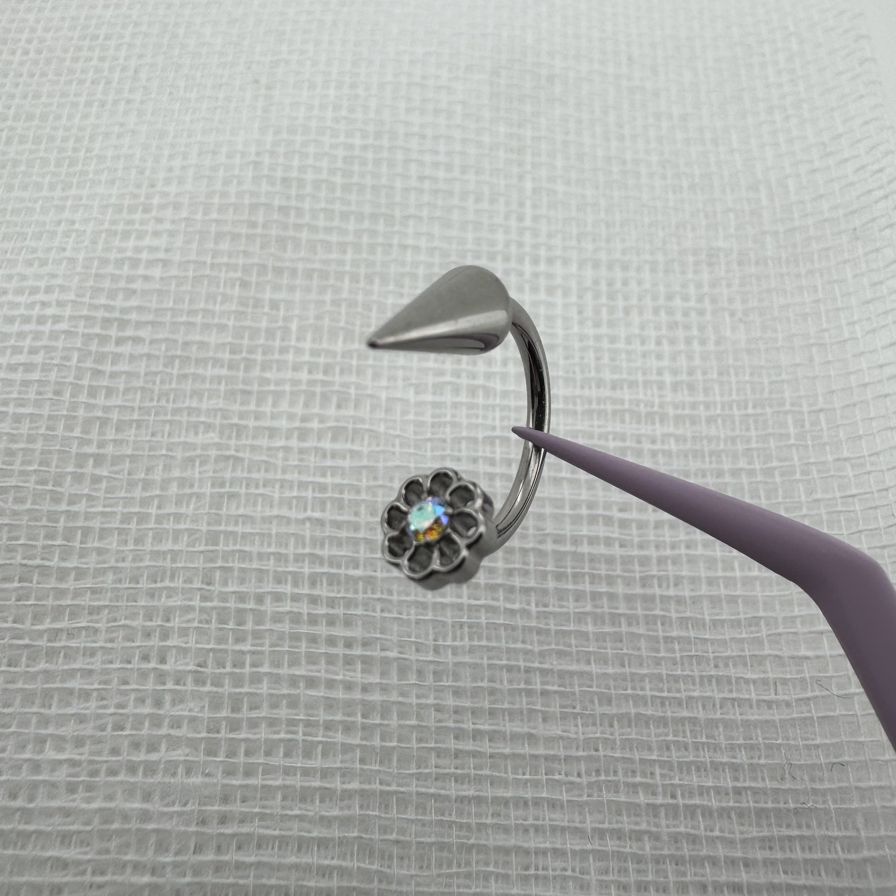 唇环钛合金马蹄环耳骨环耳环M0.9牙口内螺旋CZQY 100159,饰品/流行首饰/时尚饰品新,唇环/唇钉,淘宝优惠券,粉丝福利购,淘宝优惠卷