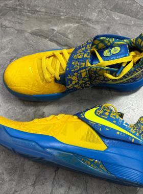 Nike耐克 Zoom KD 4杜兰特男子耐磨透气防滑实战篮球鞋FZ5916-400