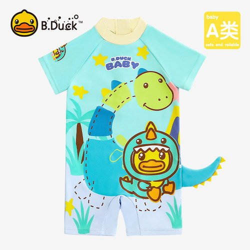 B.Duck宝宝泳衣游泳专业训练