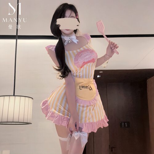 新款厨娘女仆甜美可爱女佣套装