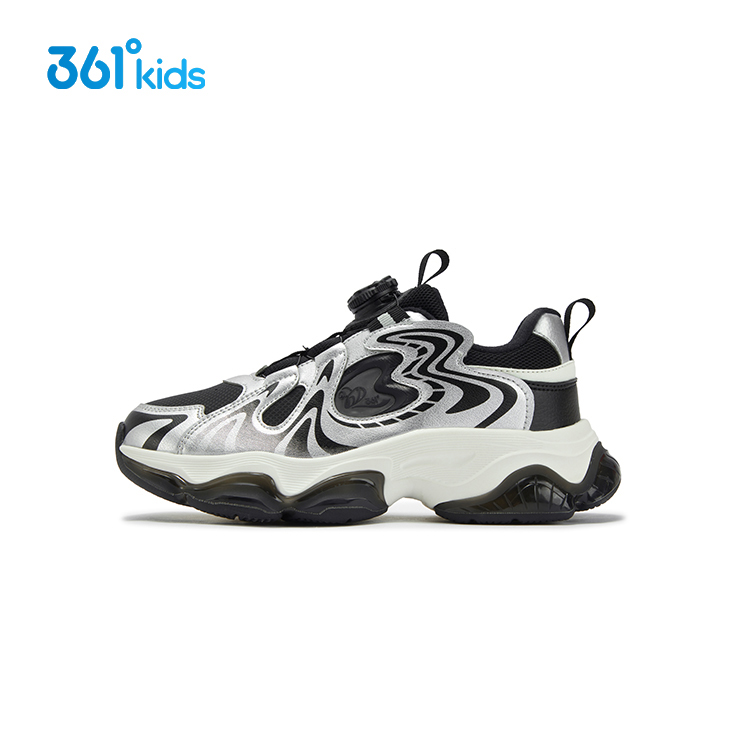 商超同款361度女童中大童防滑休闲鞋25年秋旋钮扣运动鞋多款