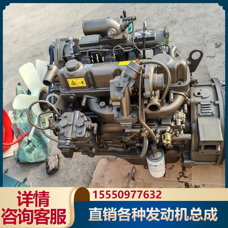 玉柴发动机总成90/ 125/ 140/ 160/6A6J6L三缸四缸柴油机国四国五图片