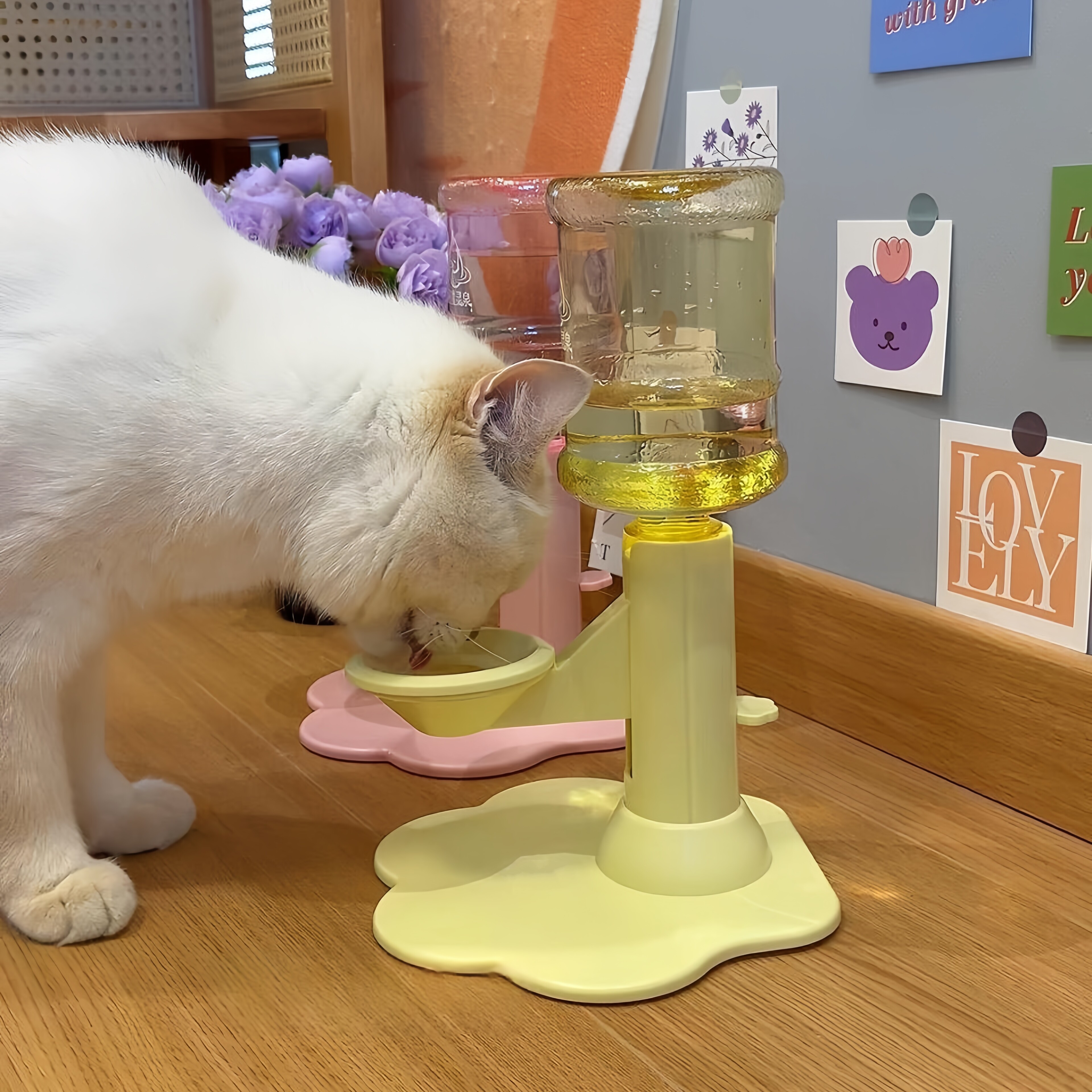 猫咪自动饮水器猫喝水流动宠物小狗狗用饮水机喂水水壶水碗不插电