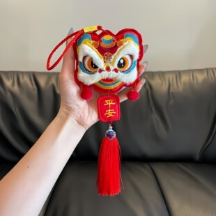 醒狮挂件入户门挂饰吊饰春节室内装饰新年氛围场景布置2026年新款