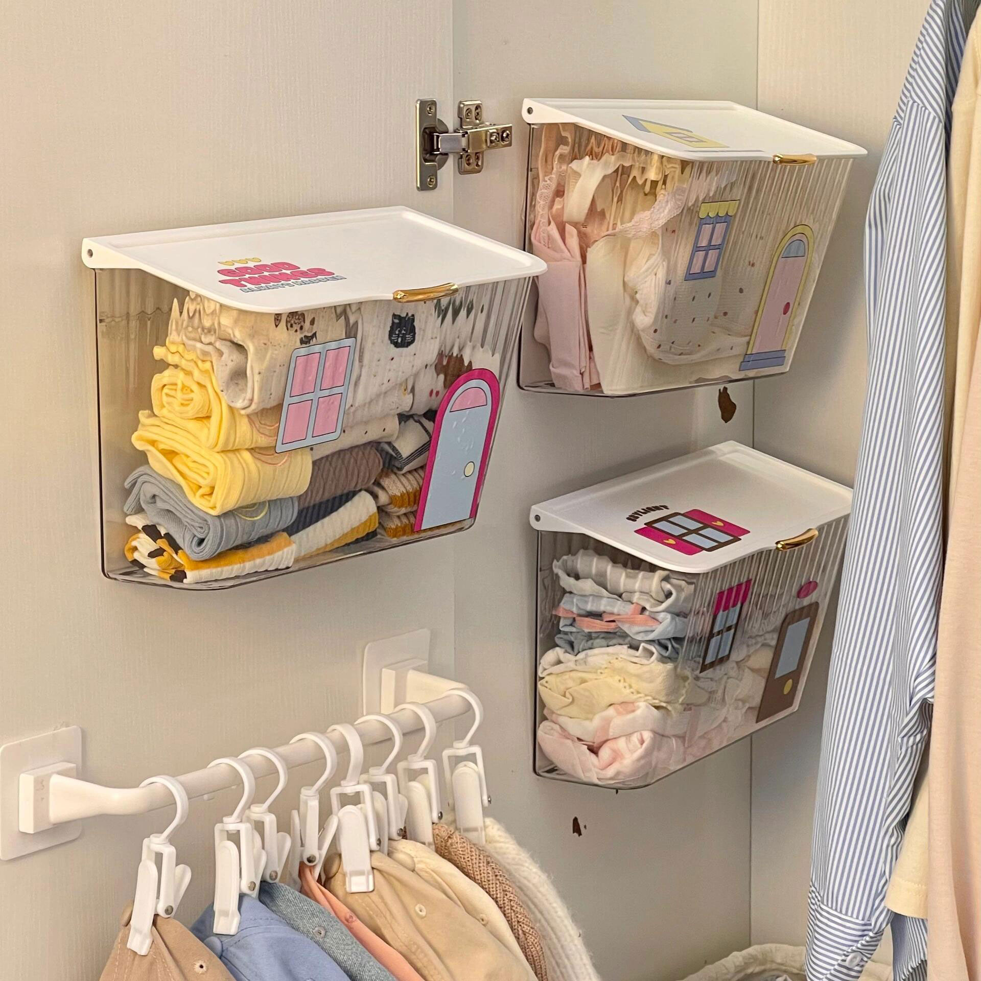 内衣裤收纳这不是简单拿捏嘛！！