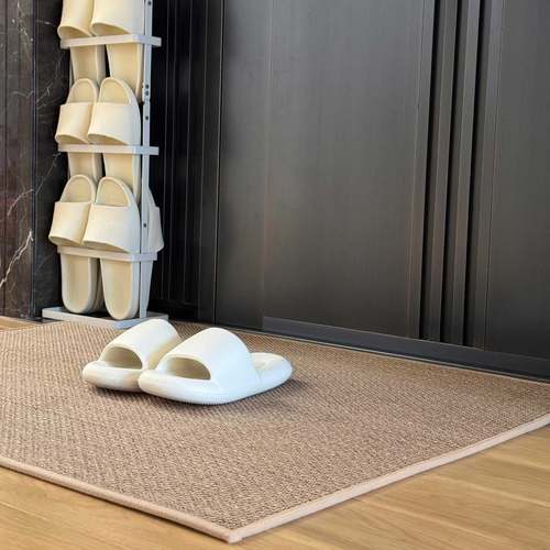 被问爆的仿亚麻地垫~~