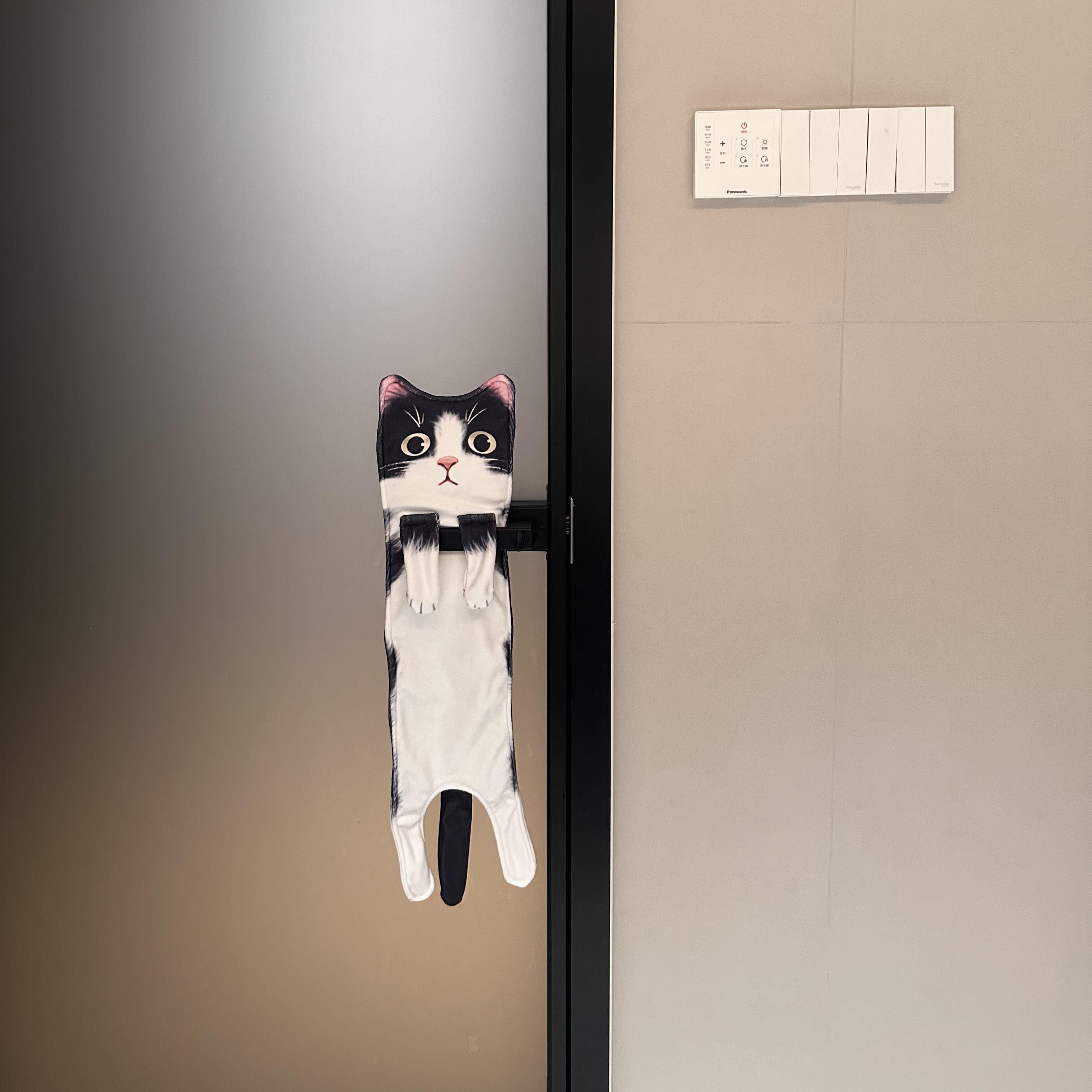 这个猫咪擦手巾好可爱呀！！