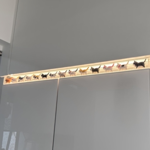 冰箱顶上面的摆件招财猫咪桌面摆件玄关装饰客厅电视柜桌面装饰品