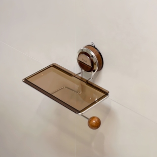 极简主义|免打孔卷纸架吸盘纸巾架卫生间厕纸盒厕所纸巾盒置物架