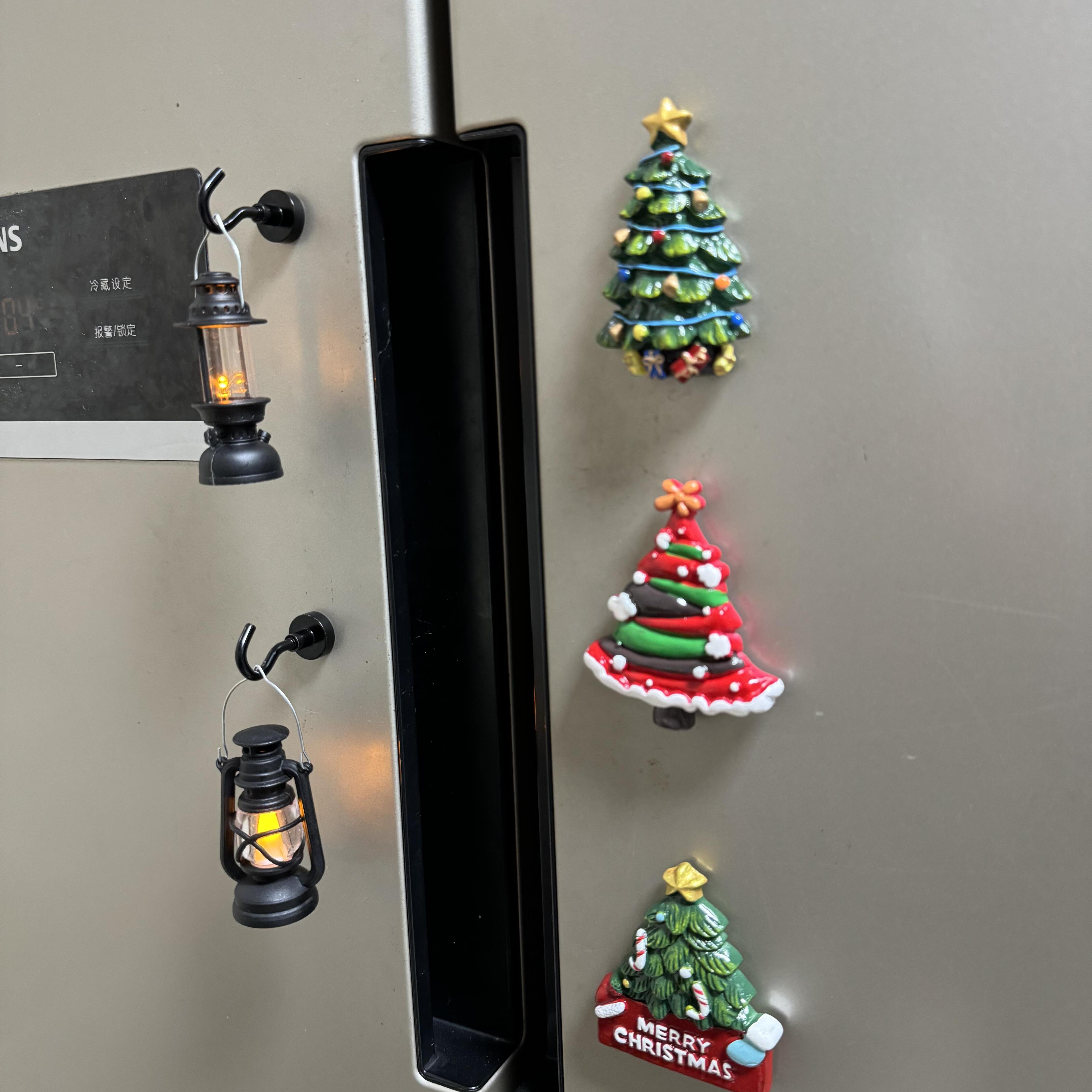 有被这个圣诞树入户门贴惊艳到！