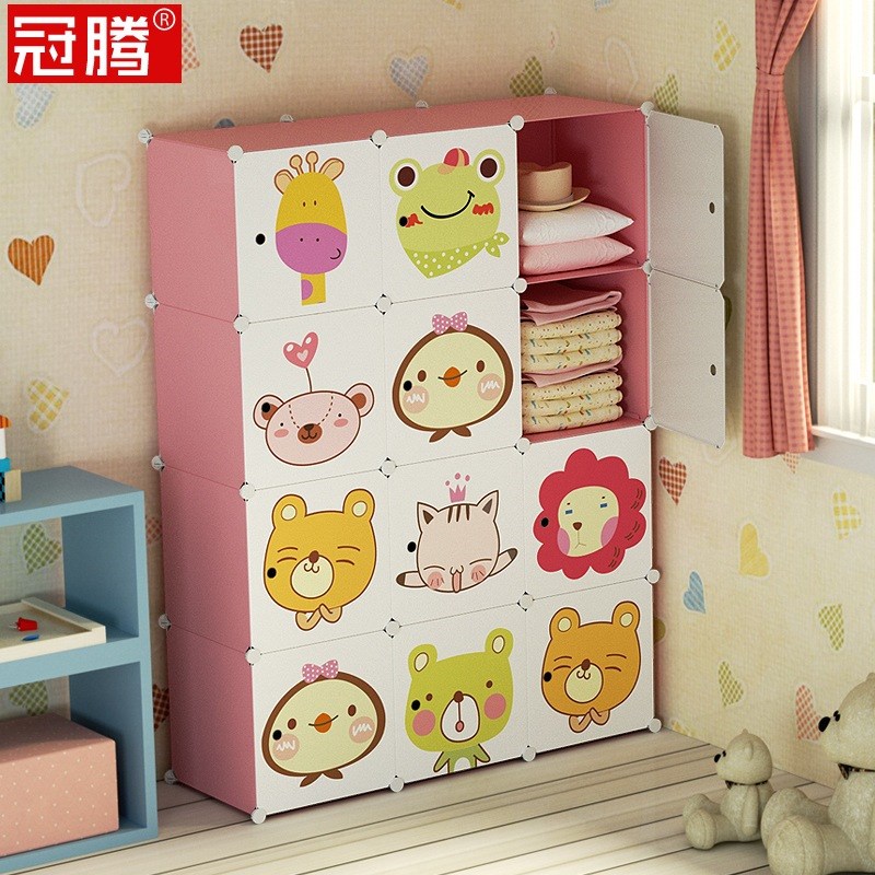 速发婴儿衣服收纳箱家用塑料宝宝儿童衣柜物物整神理器箱子储衣箱