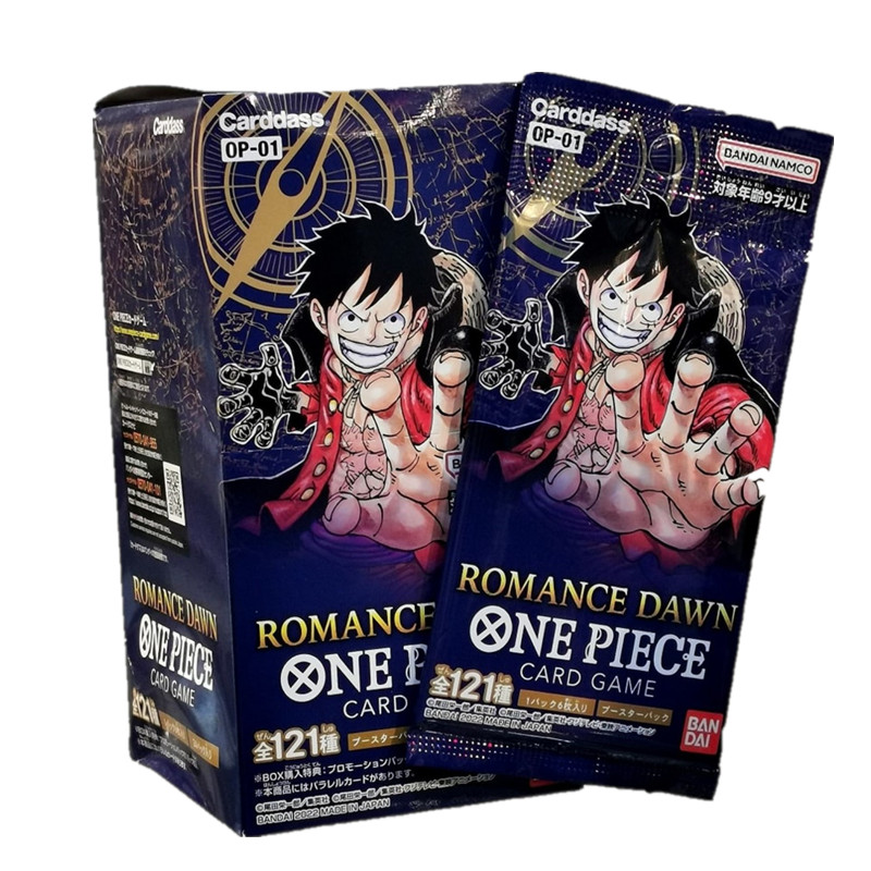 万代OPC-01 航海王简中海贼王弹原盒补充包卡牌对战卡片卡组
