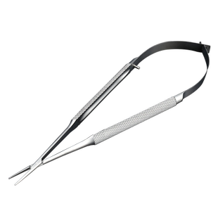 显微外科持针器手术器械工具不锈钢眼科持针缝合夹针钳钛合金直弯