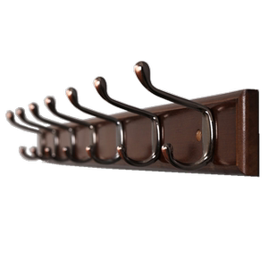 挂衣架壁挂墙上衣服室内一排挂钩卧室挂衣钩门上客房衣挂勾免打孔