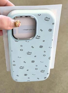 猫爪星星猫适用苹果16promax手机壳iPhone15华为mate60荣耀opporeno12小米13全包vivos19红米note14保护套11
