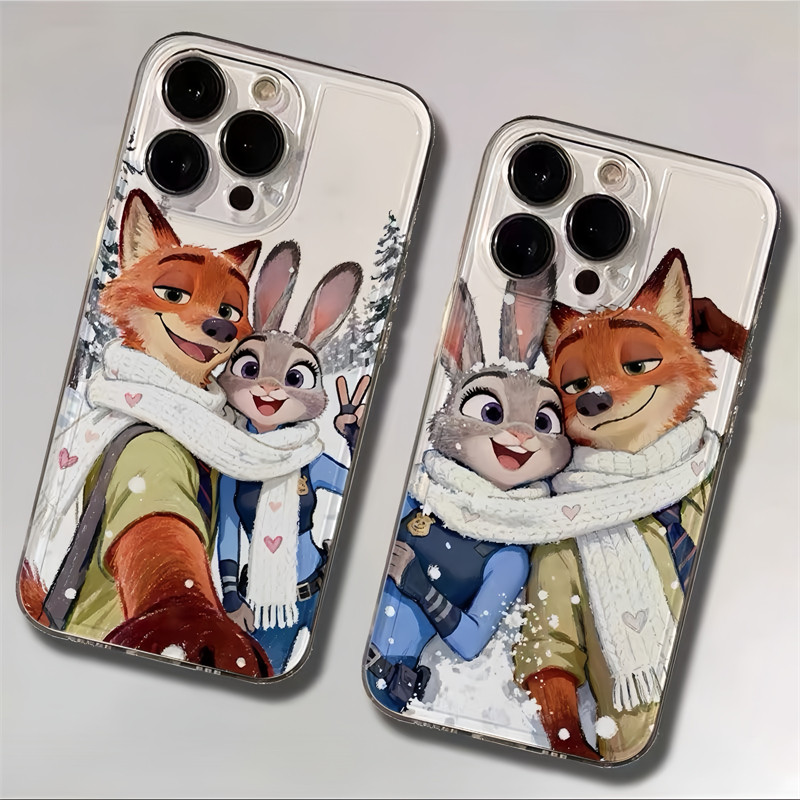 朱迪尼克手机壳疯狂动物城2苹果17华为mate70情侣iPhone16promax冬日60动漫15一加13电影OPPO周边vivo适用80x