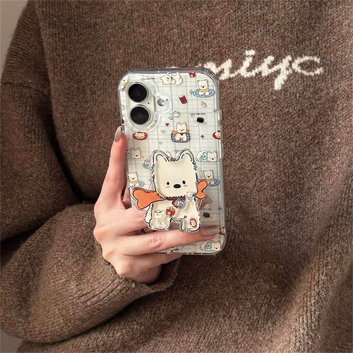 全机型格子纹玩耍狗狗摇摇乐支架