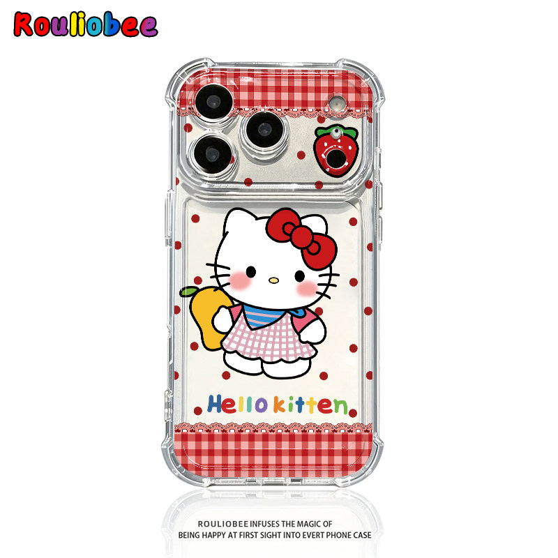 波点芒果小猫适用iphone17promax手机壳苹果16/15/14新款13华为mate80气囊防摔vivos30小米17oppo红米K90软壳