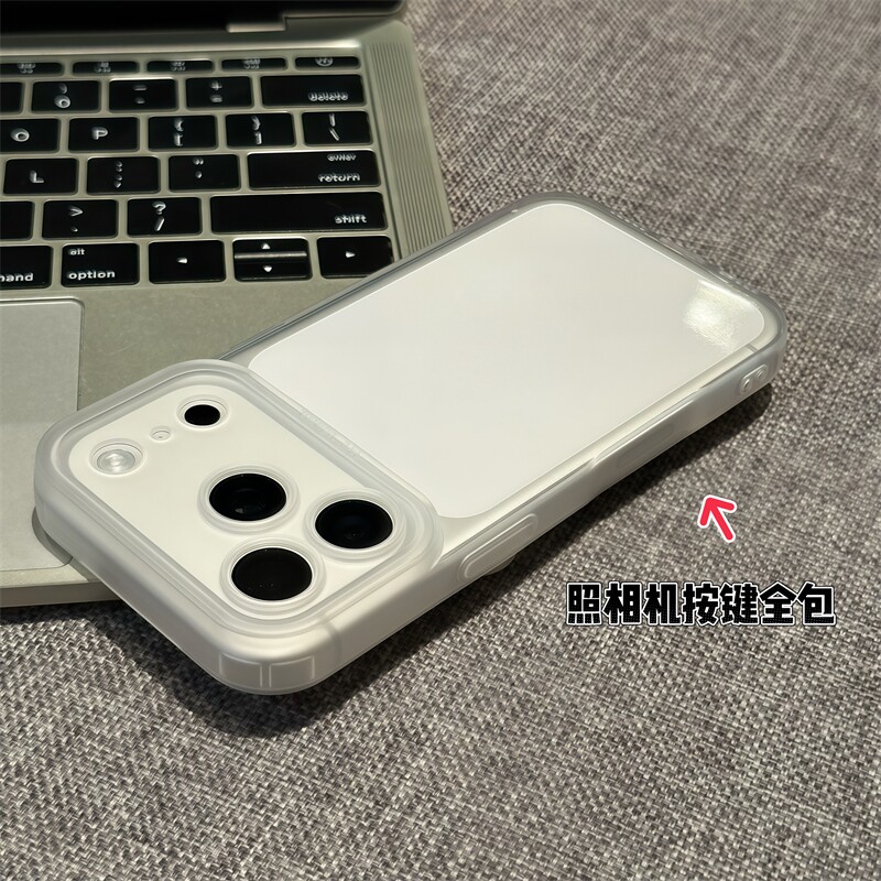2025新款适用苹果17promax全包透明手机壳iPhone17pro硅胶软壳17air超薄壳苹果17保护套ip17男女网红简约