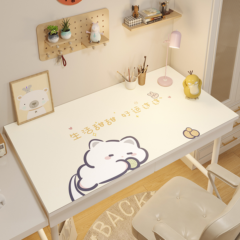 书桌垫写字台学生布防水免