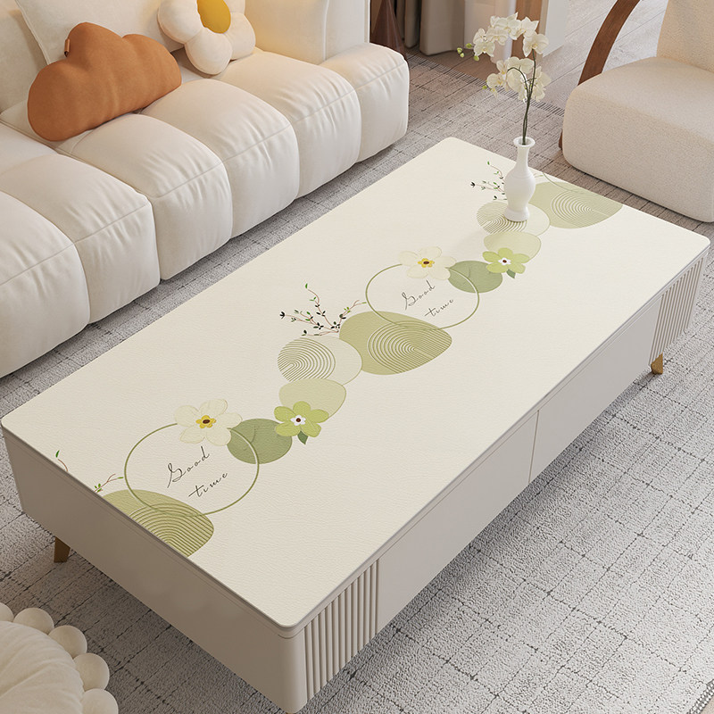 小清新茶几垫防水防油防烫免洗