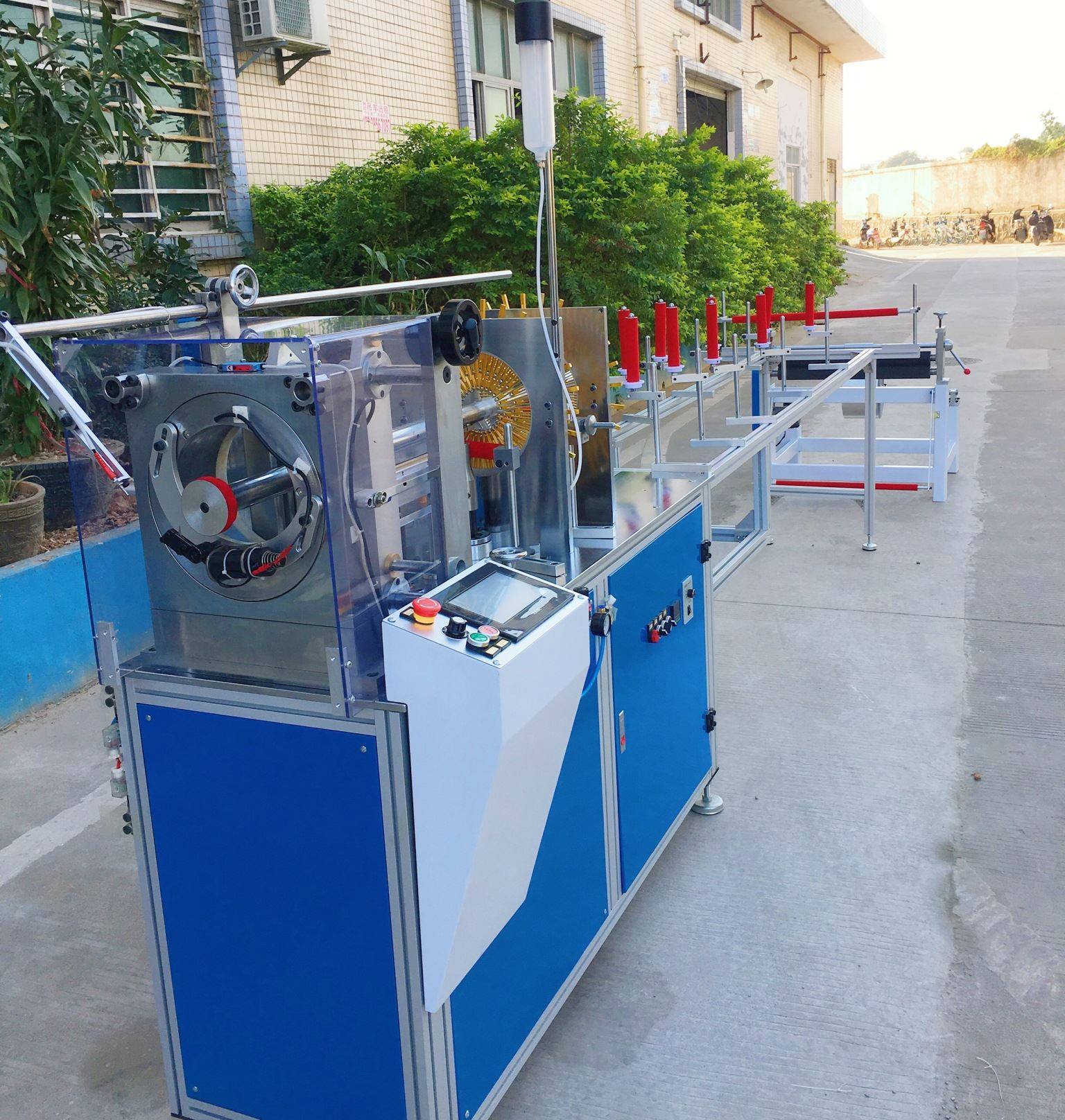 pvc超声波全自动圆筒机 浏阳电子产品圆筒包装盒成型机器厂家直供