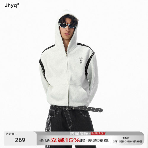JHYQ马年限定朋克铆钉卫衣
